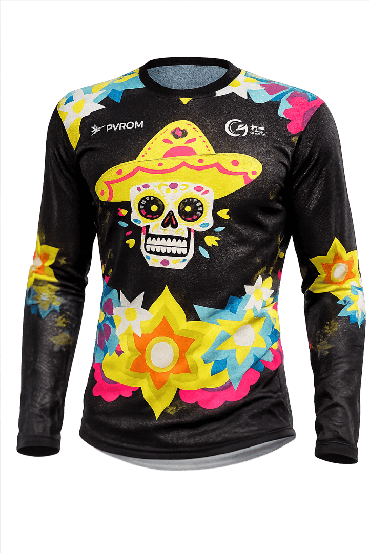 Calavera Long Sleeve Sublimated CoolMax