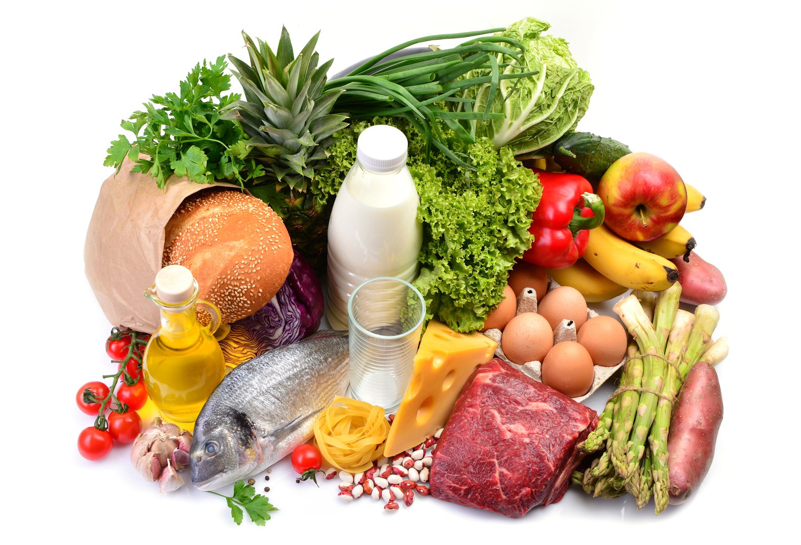 Alimentos saludables para preparación bariátrica