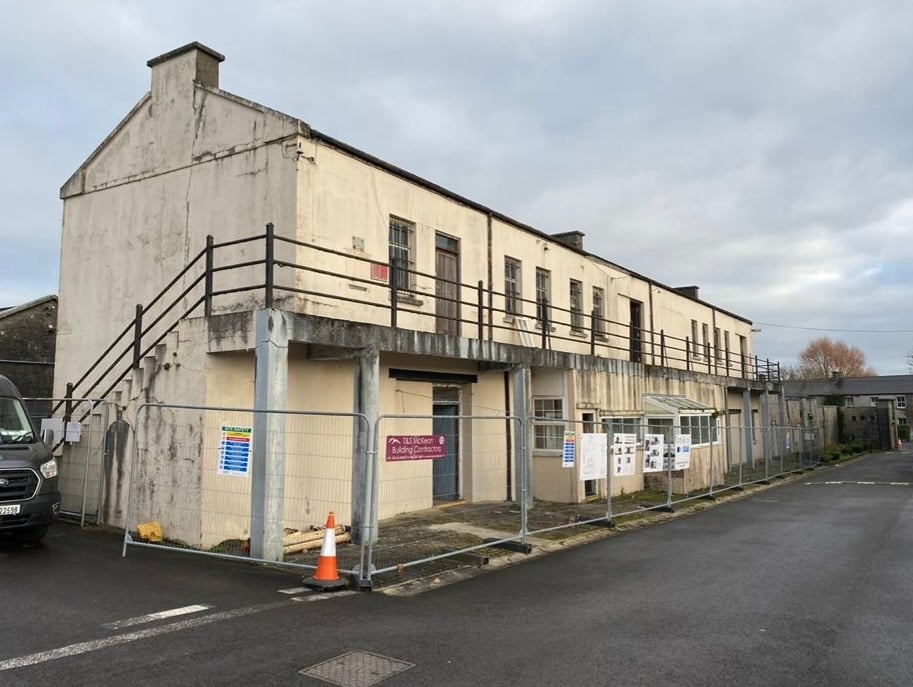 Before - Old Connolly Barracks, Longford
