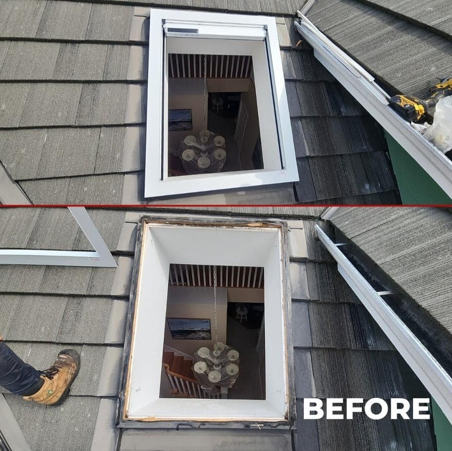 Roof flashing repair Southeast Michigan