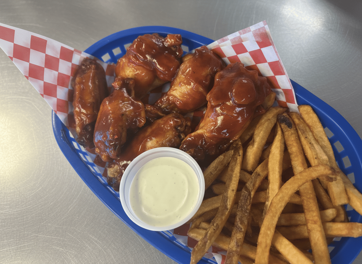 BBQ Glazed Wings