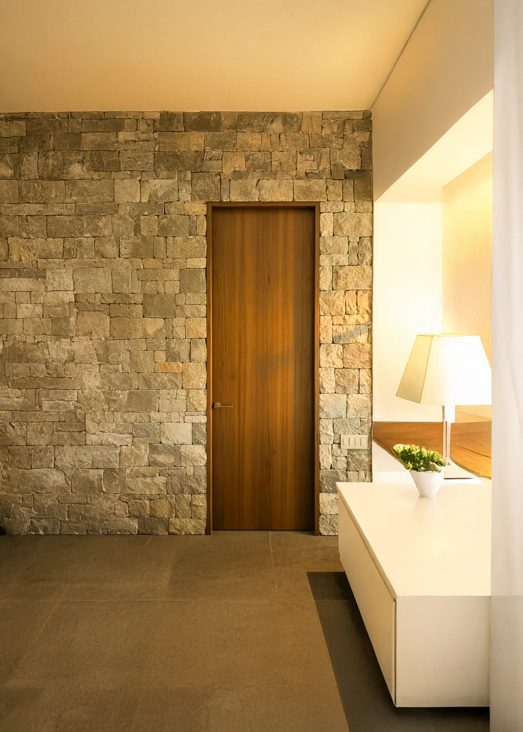 Puerta Interior Nogal Syncro