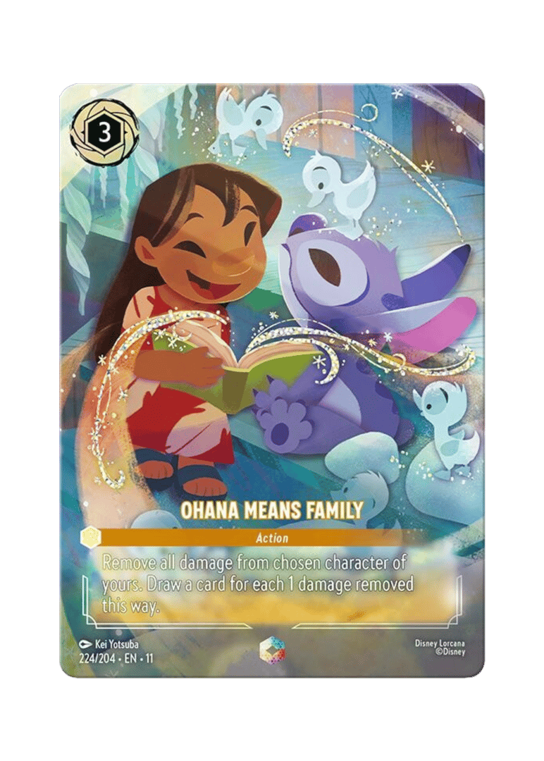 Disney Lorcana kort eksempel 2