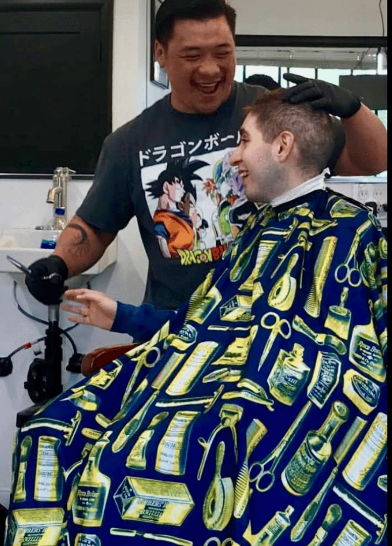 Prime Barber Lounge interior