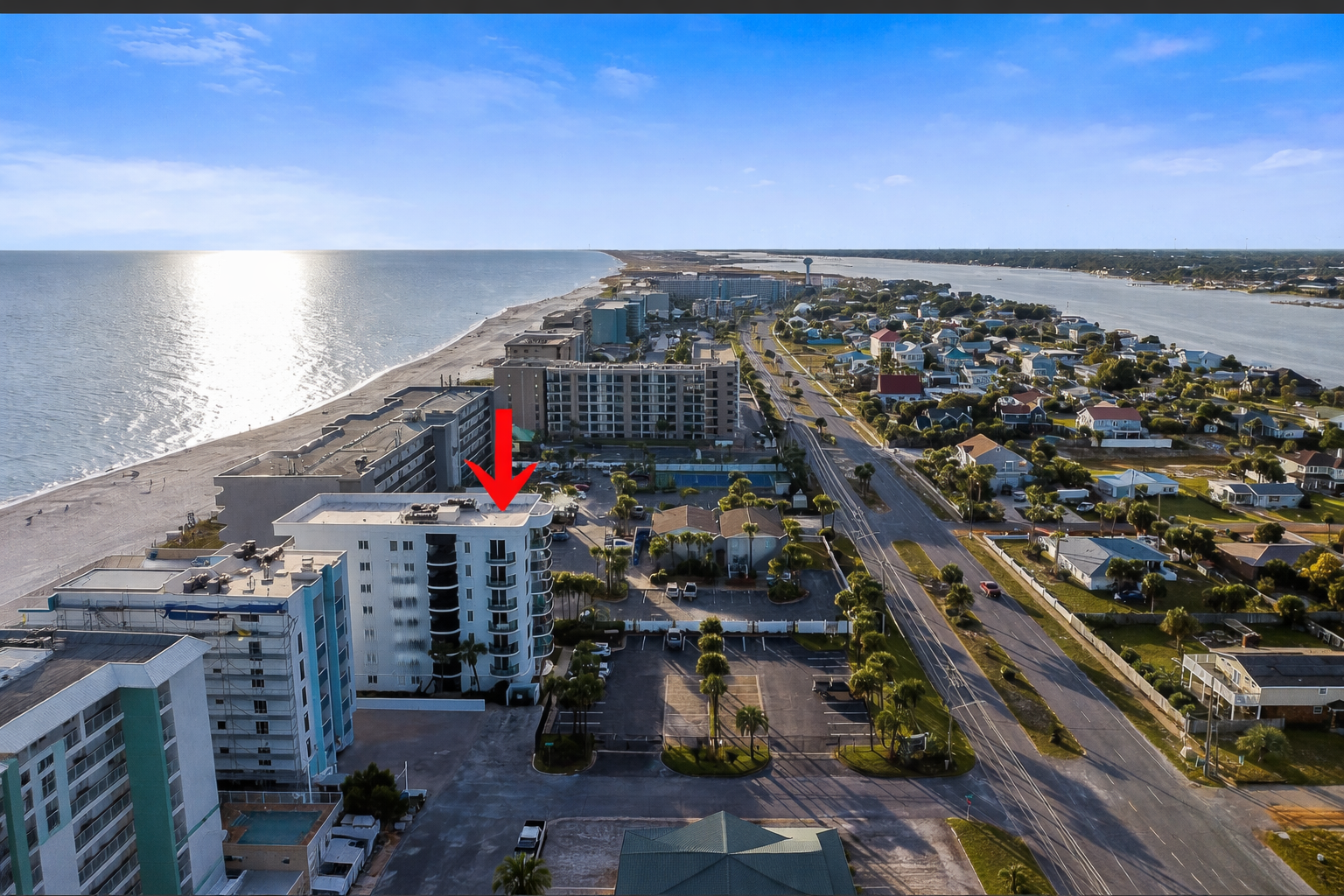 Santa Rosa Boulevard Beachfront Location