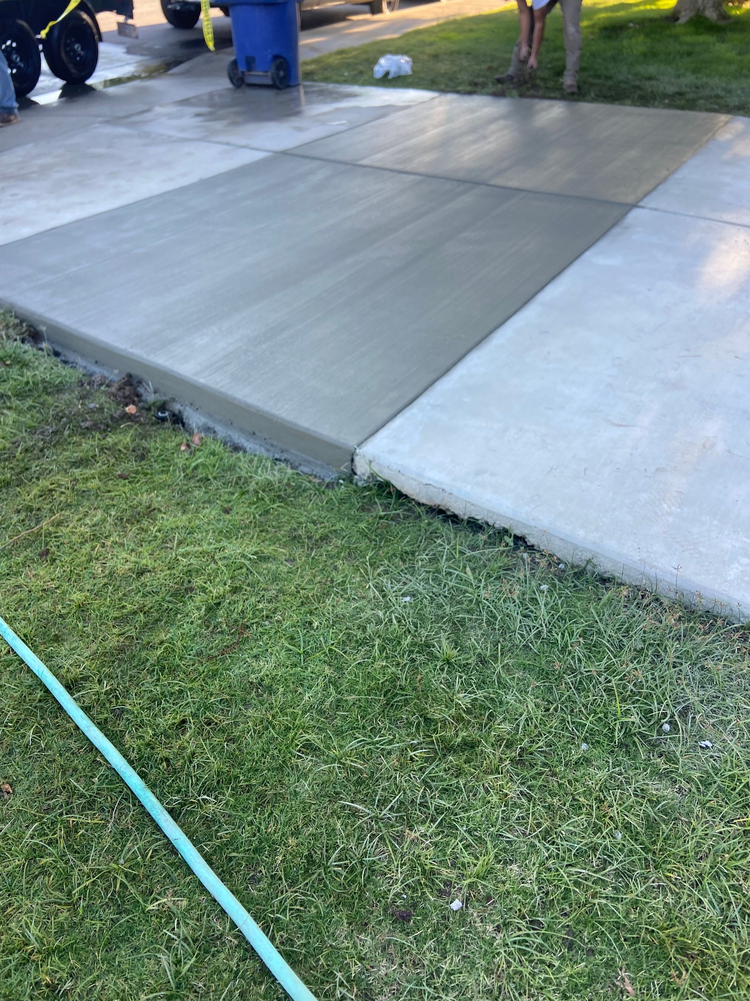 Completed driveway repair Bakersfield CA
