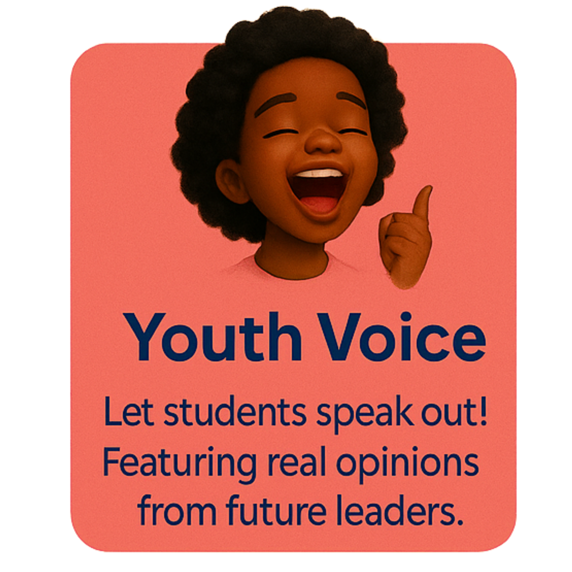 Young diverse students speaking into microphones sharing their science learning experiences and insights