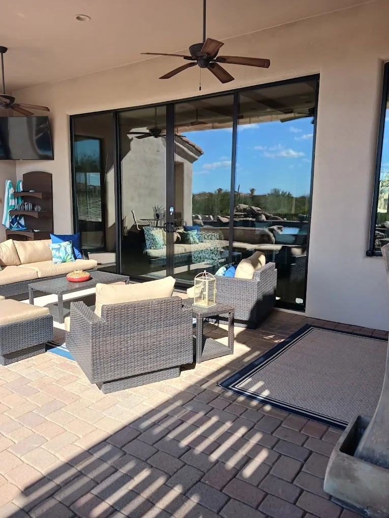 Our window cleaning work