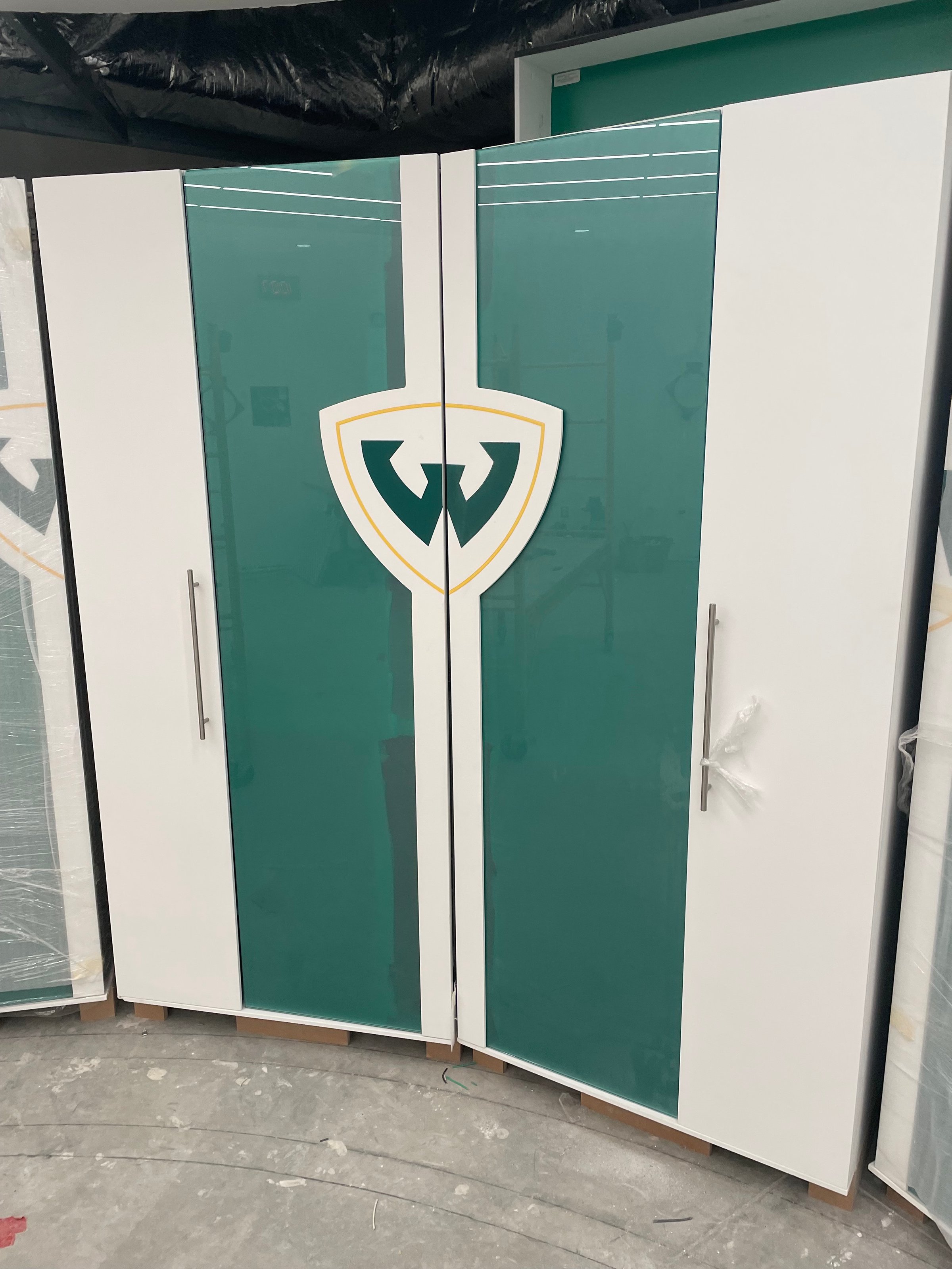 Wayne State University finished installation