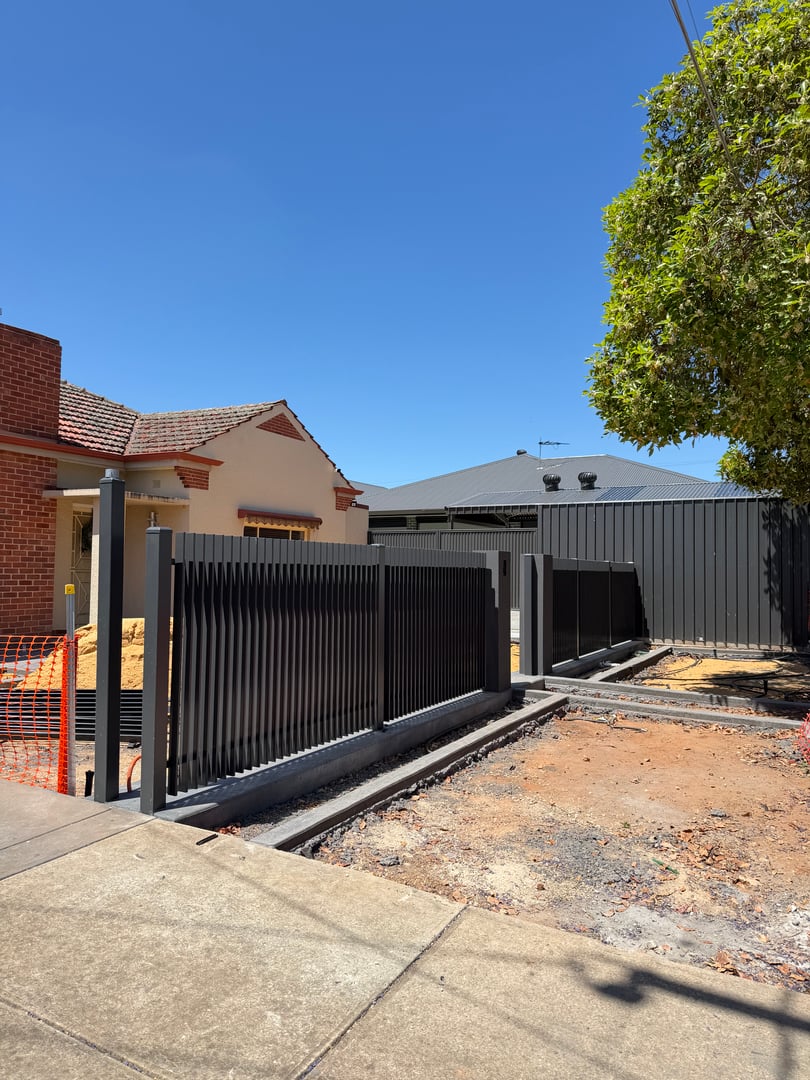 Adelaide Elite Fencing tubular fence project