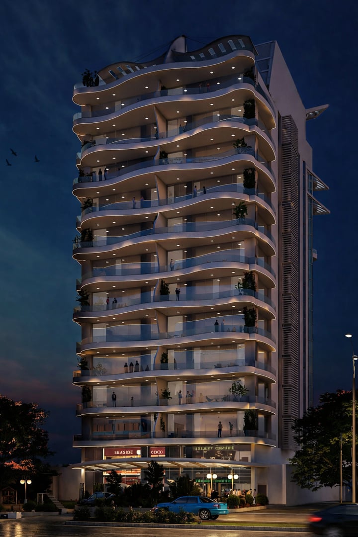 برج أبحر - الموقع والمرافق