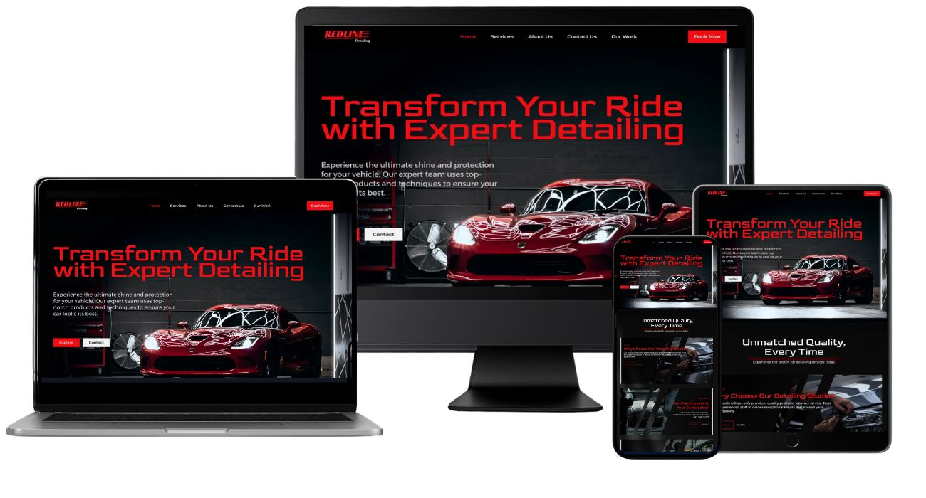 Car Detailer website project
