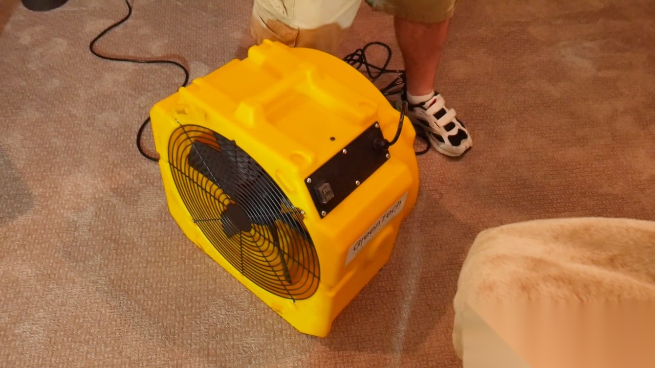 Professional bed bug heat treatment equipment setup with control panel and heating unit