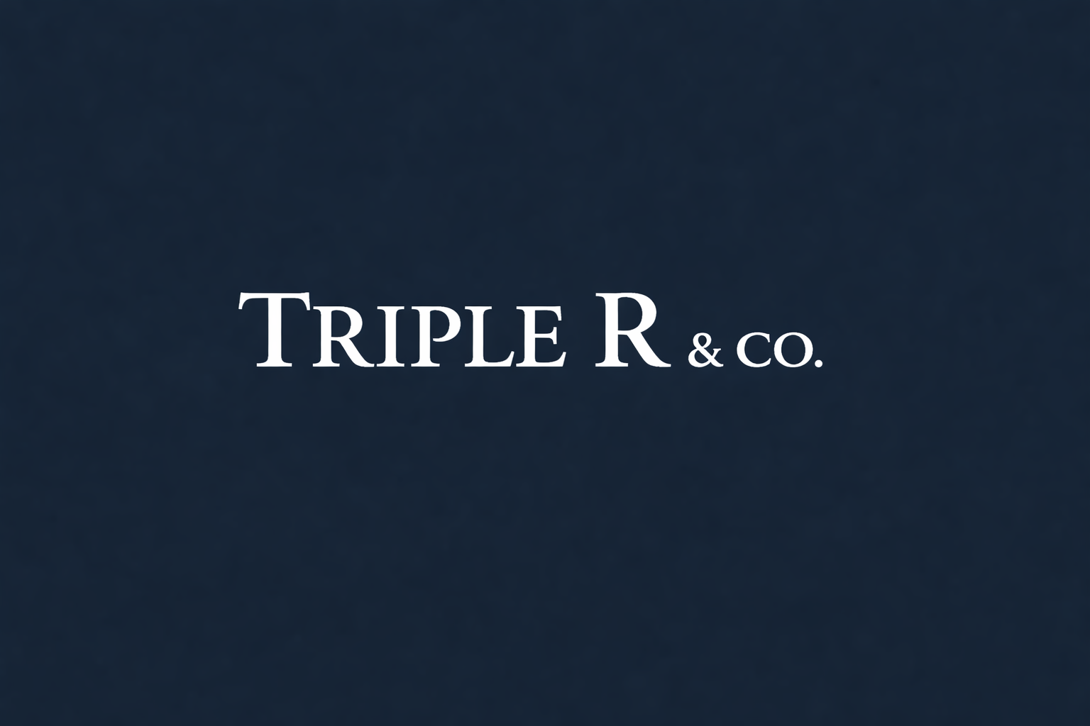 Triple R & Co Logo