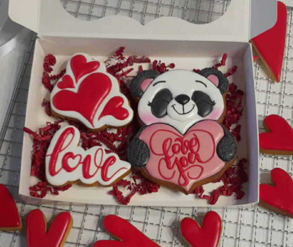 Pierniczki na Walentynki