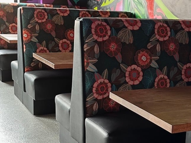 Restaurant booth project