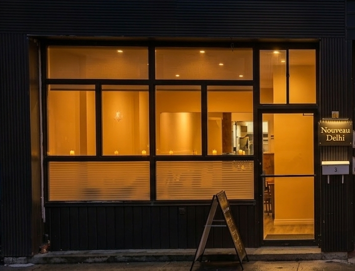 Nouveau Delhi Express restaurant building exterior