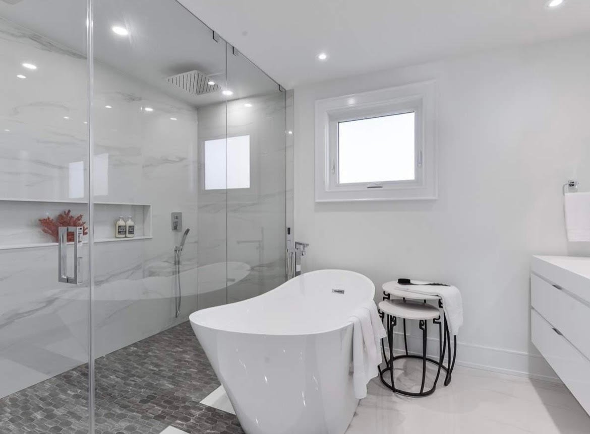 Bathroom renovation project