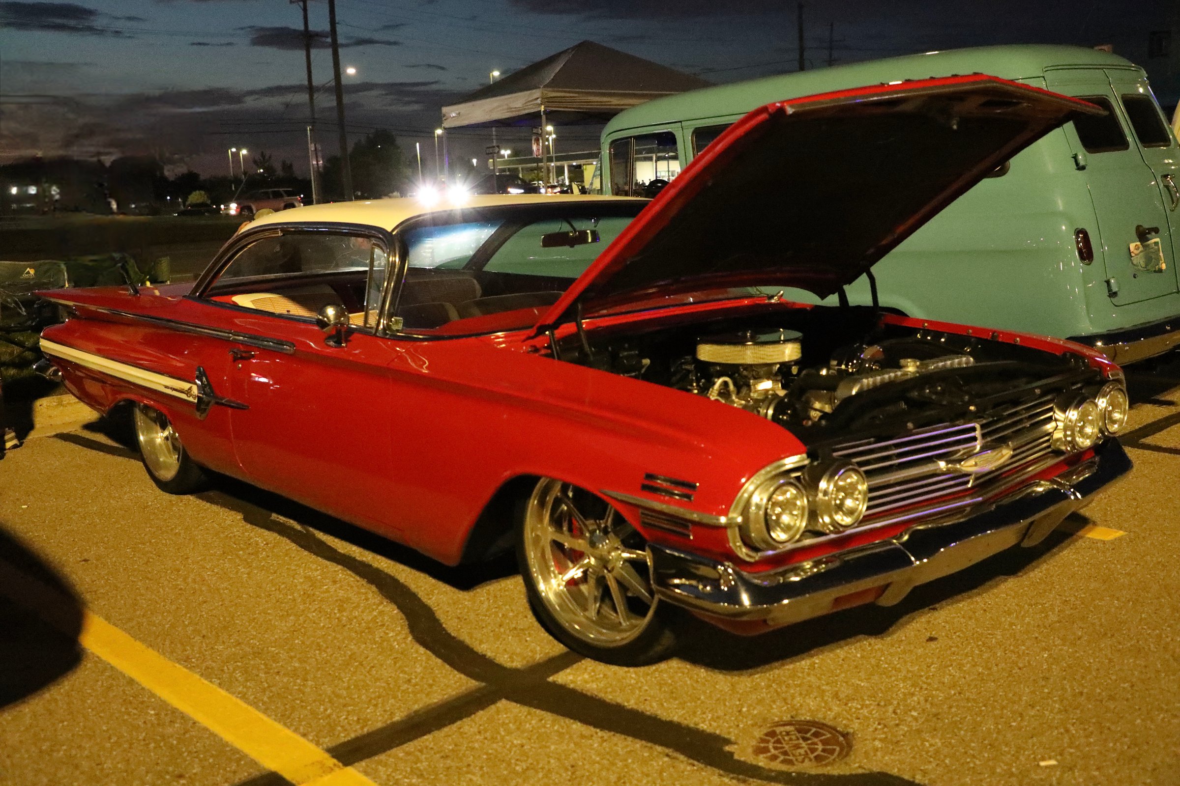 Classic Red Bel Air
