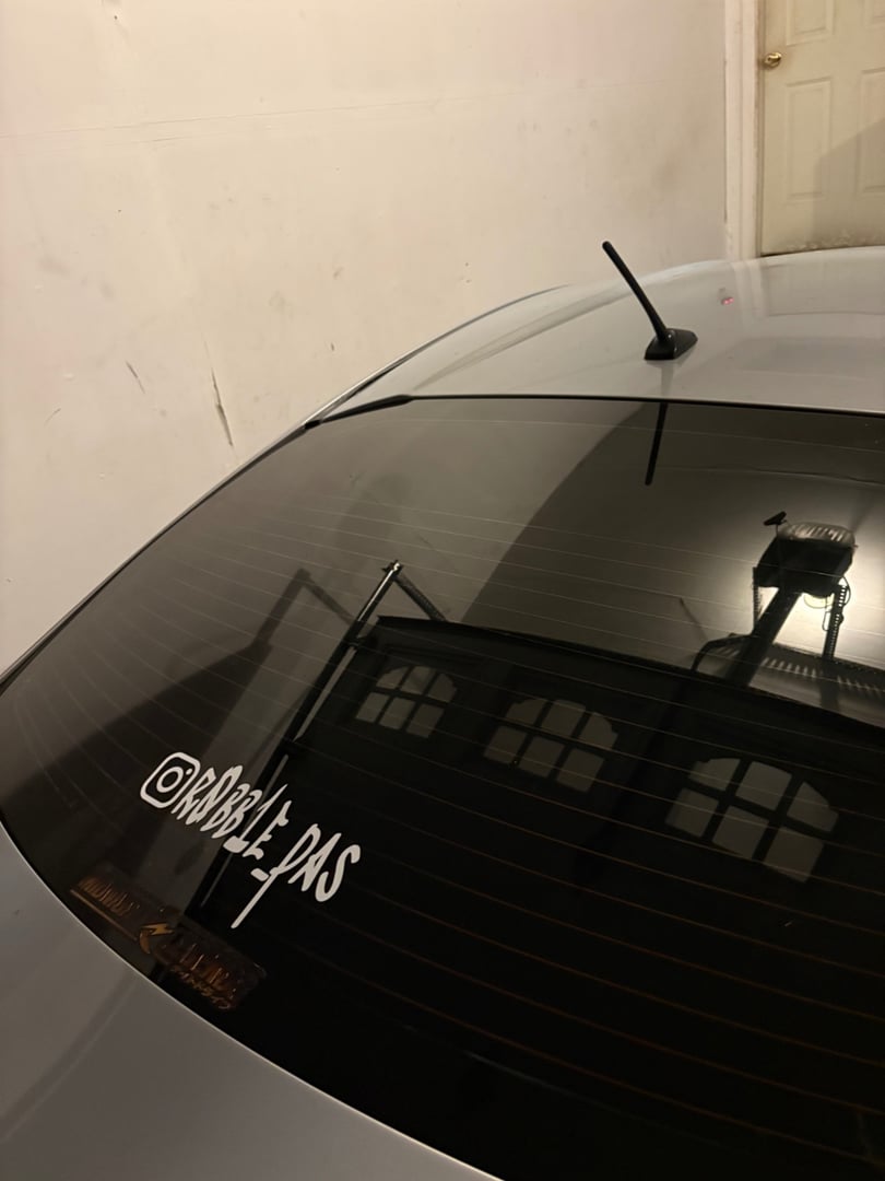 TNM Customs window tinting project