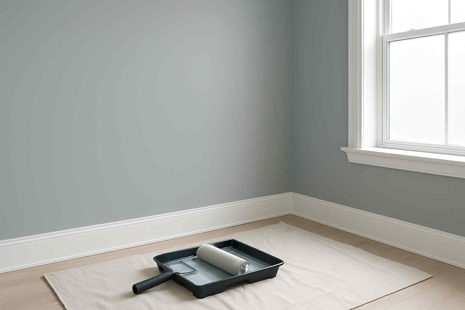 Professional interior painting work