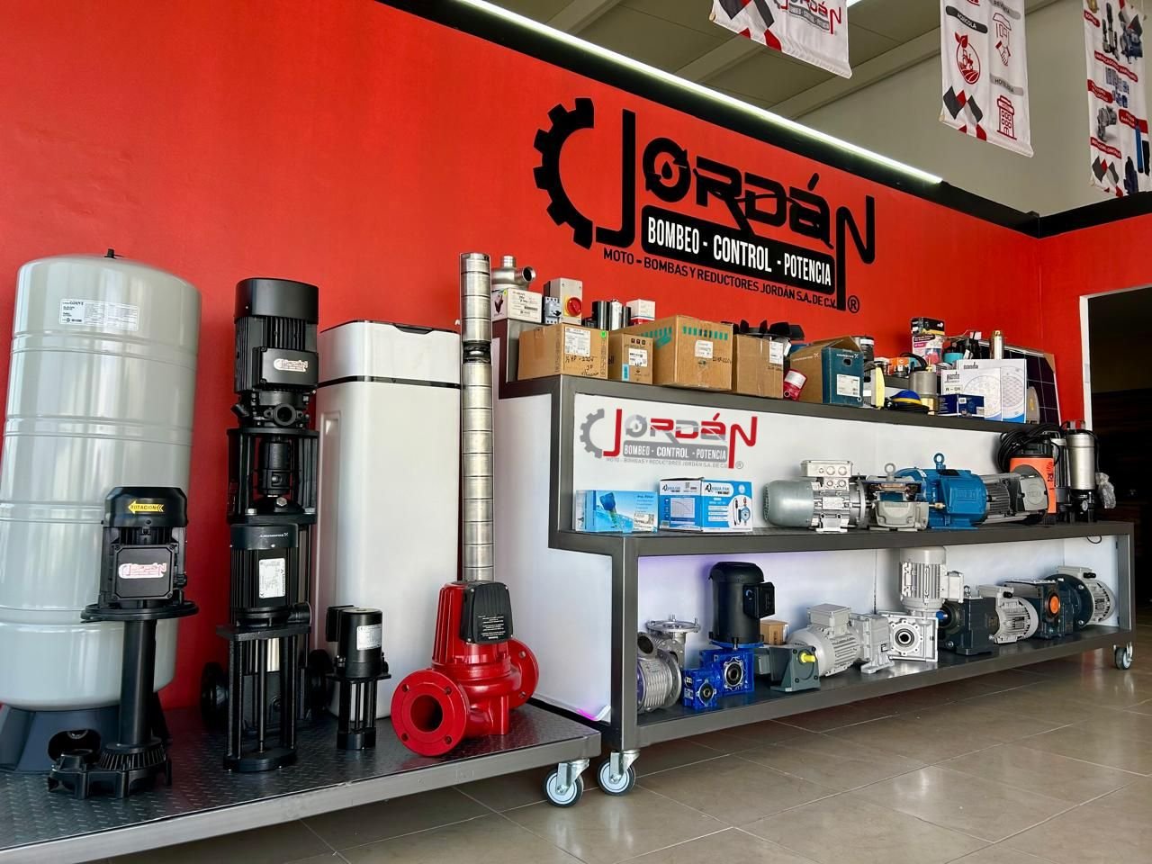 Equipos de bombeo y reductores Jordan