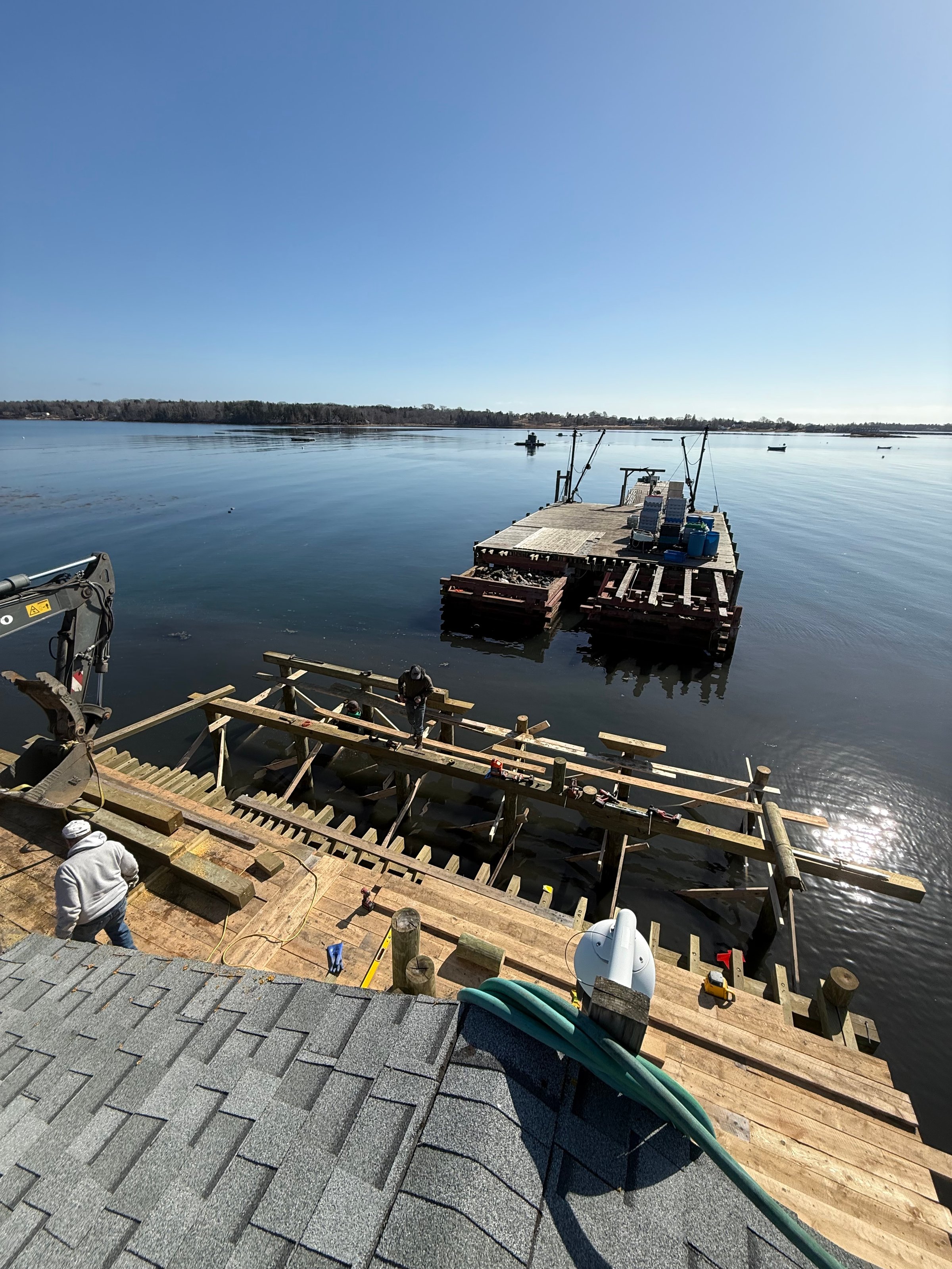 Midcoast Dock construction project