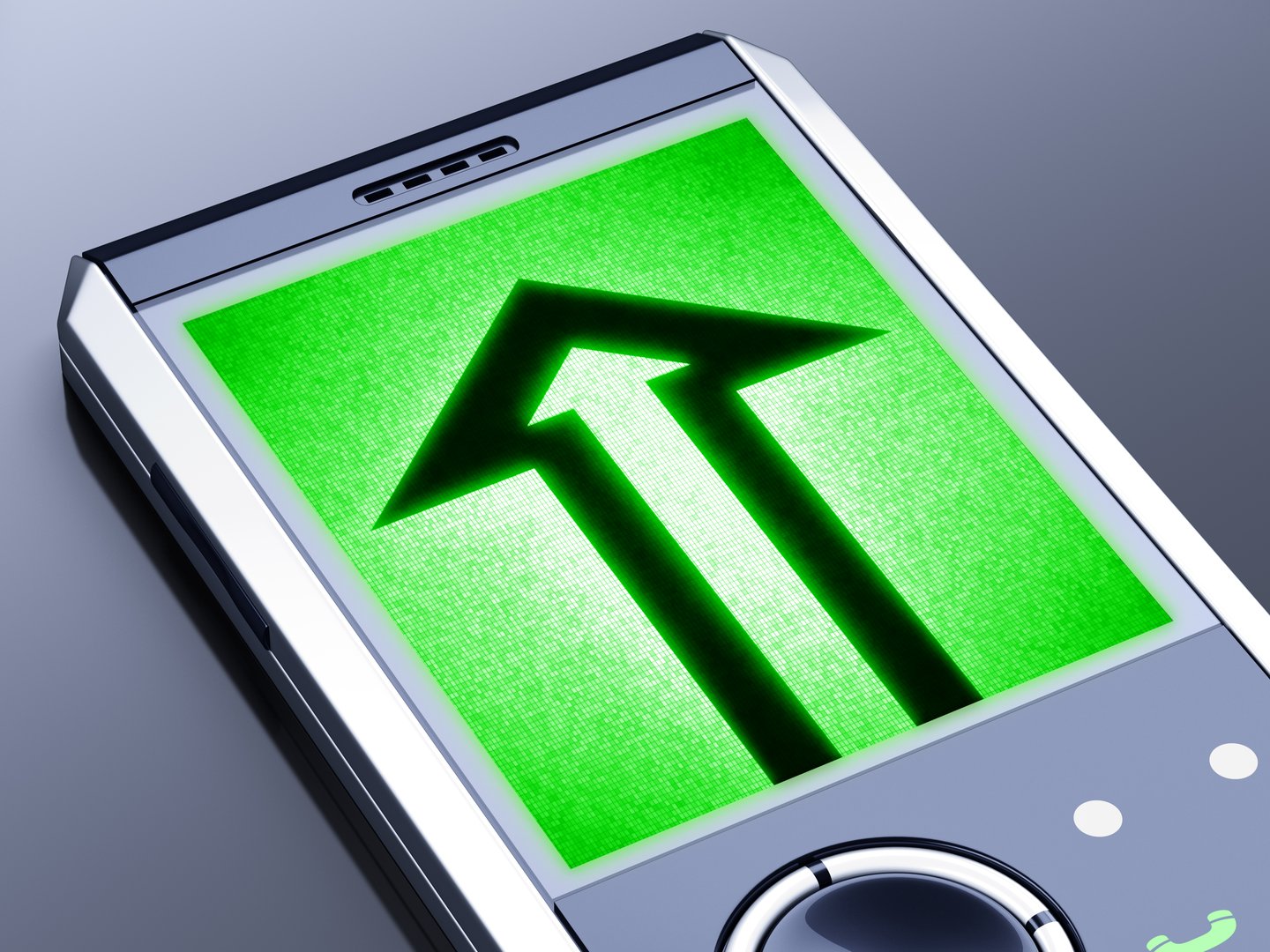 It is my own design of mobile phone, therefore you can use this picture for commercial purposes.