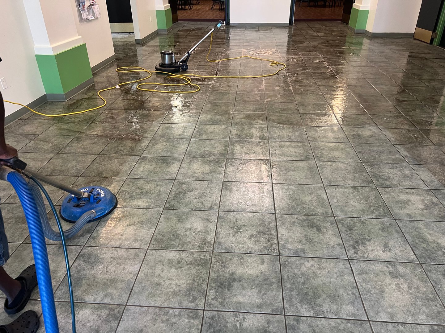 Professional cleaning work showcase