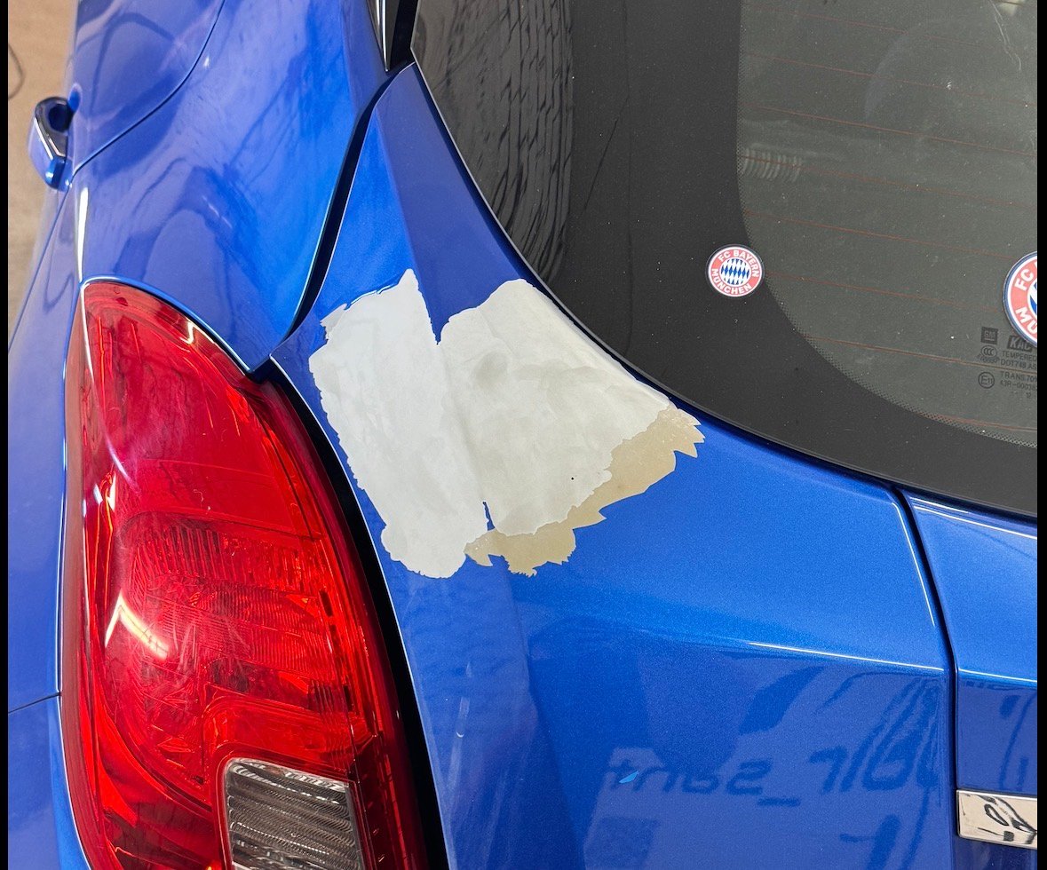 Kleinere Lackschäden