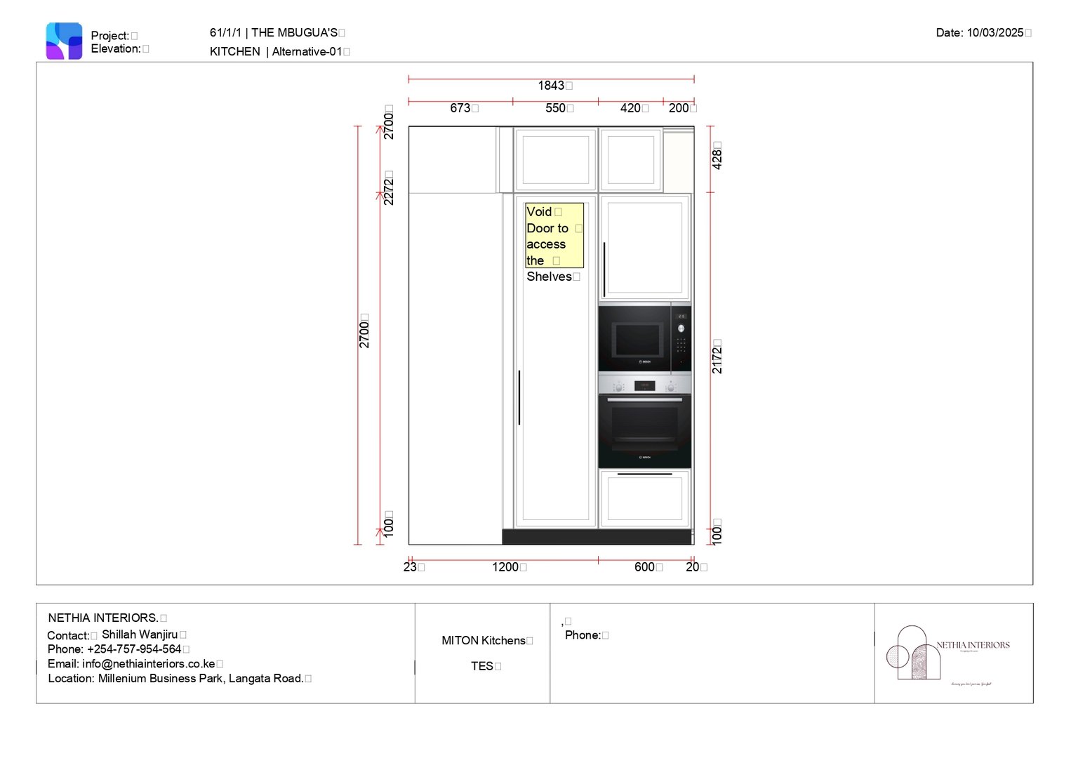 Mbuguas floor plan photo 6