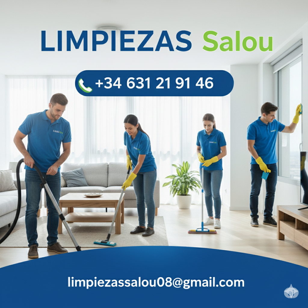Servicios de limpieza profesional LIMPIEZAS SALOU