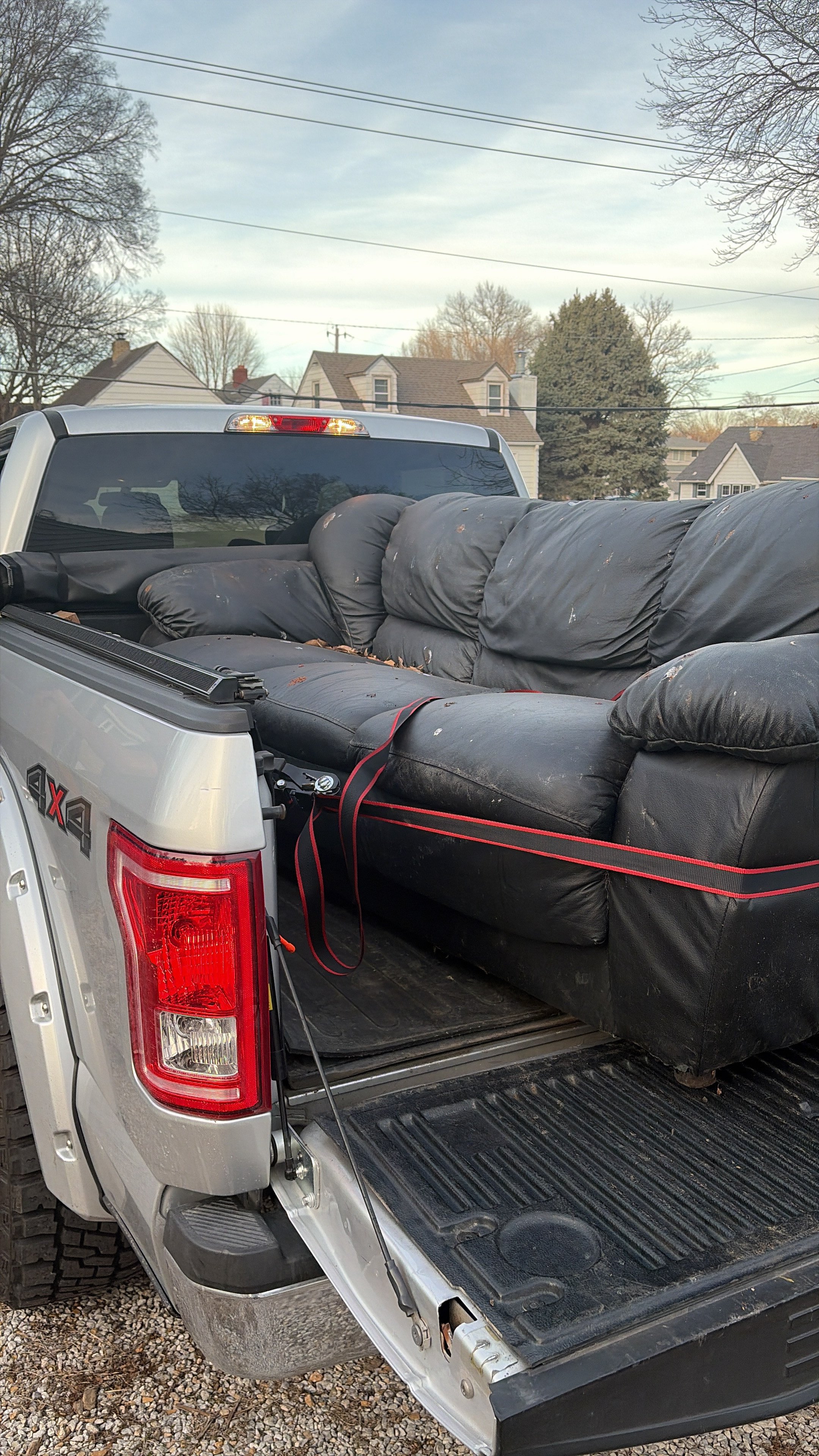 State Line Hauling & Moving truck