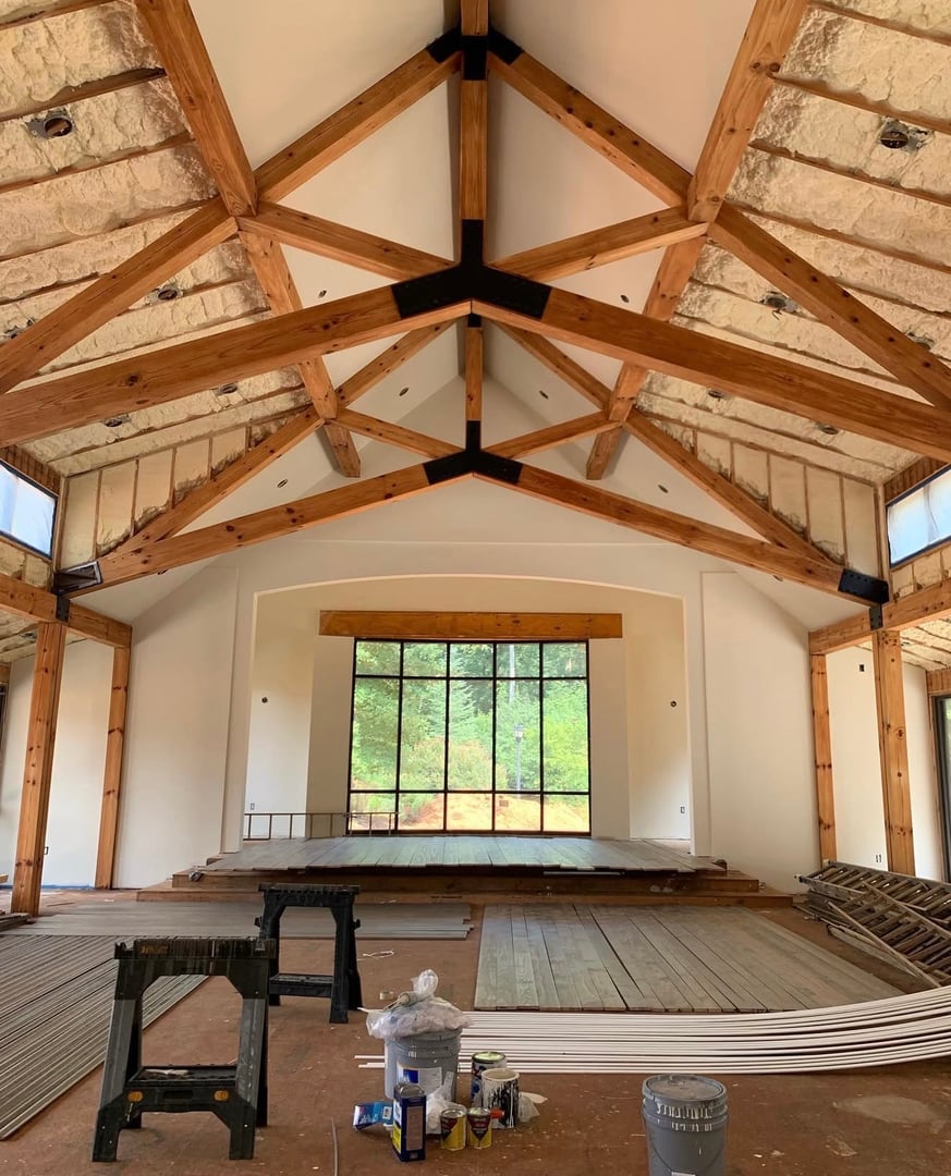 Commercial renovation project before