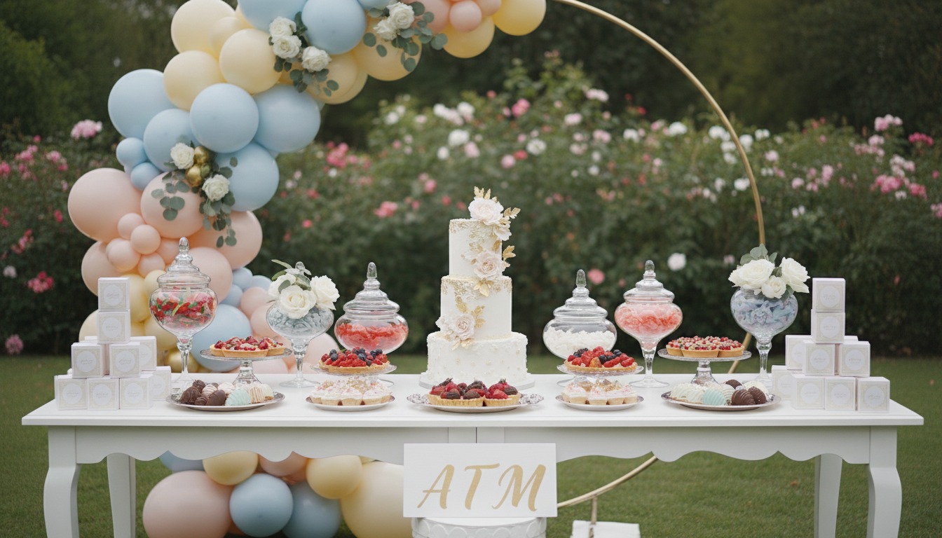 Mesa de dulces boda ATM