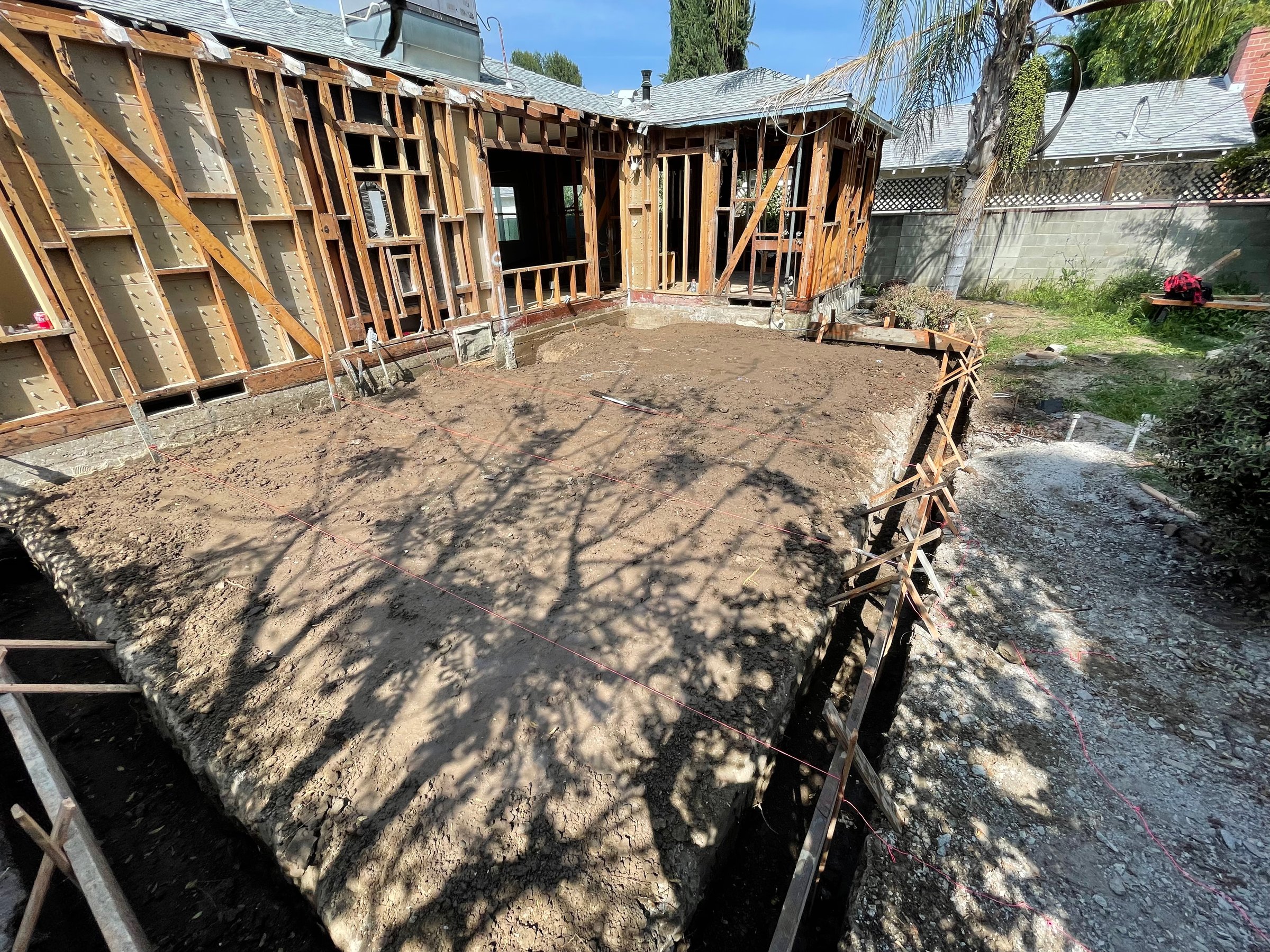 Concrete project by Serrato Builders