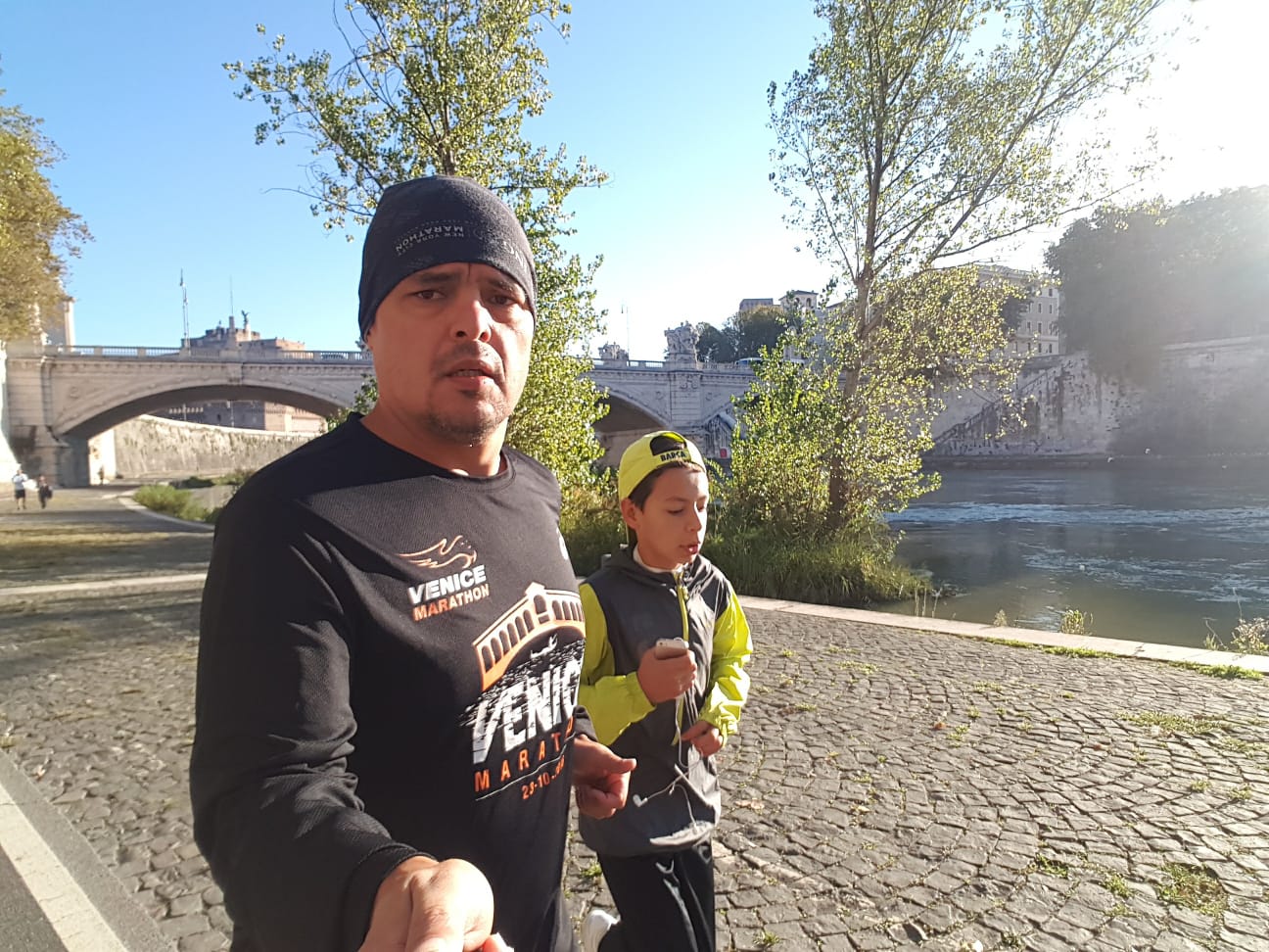 Corredores en la ciudad