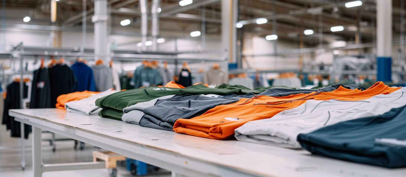 Modern textile manufacturing facility