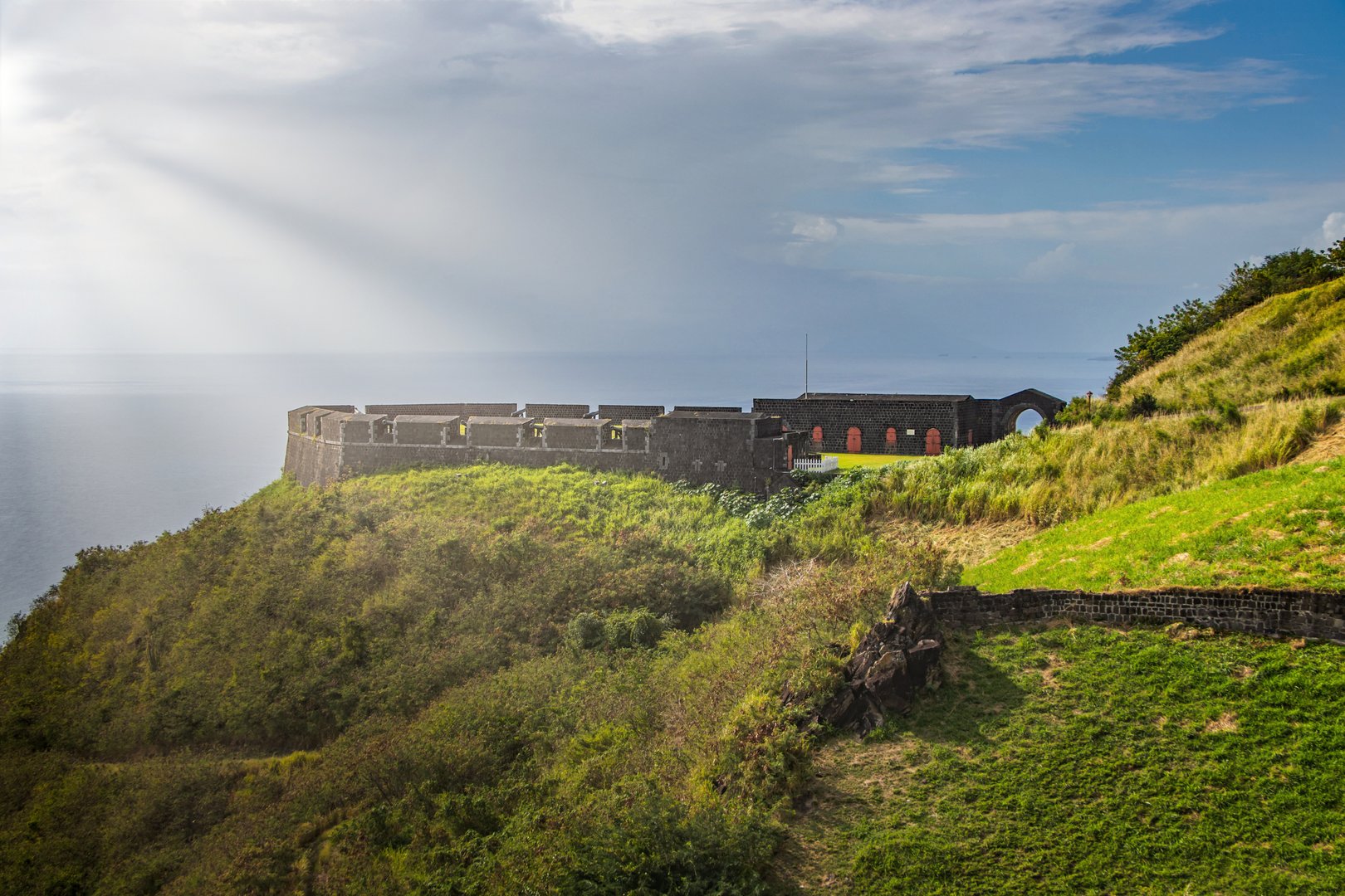 Brimstone Hill Fortress National Park on St. Kitts