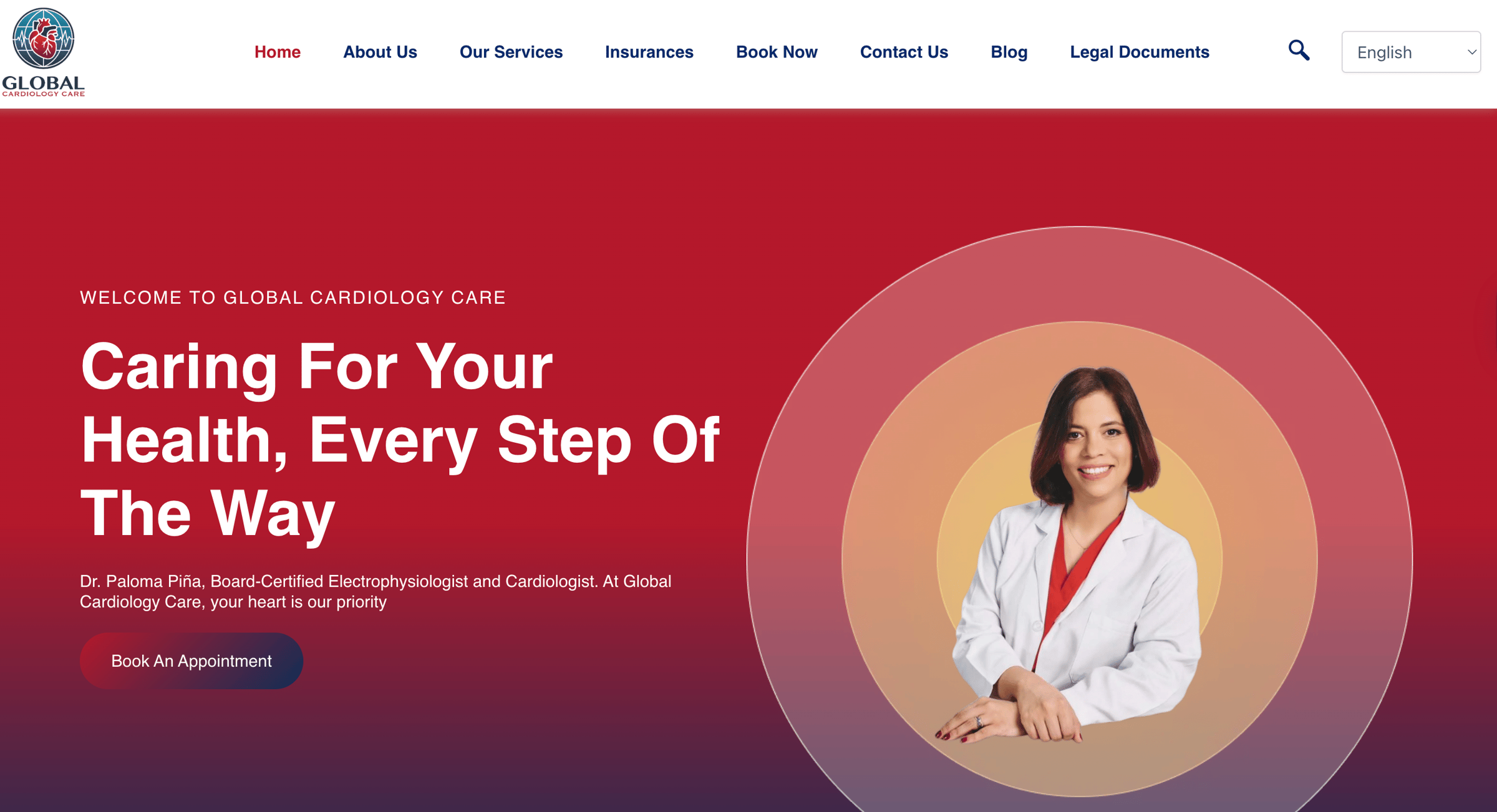 Electrophysiologist & Cardiologist Website - Homepage