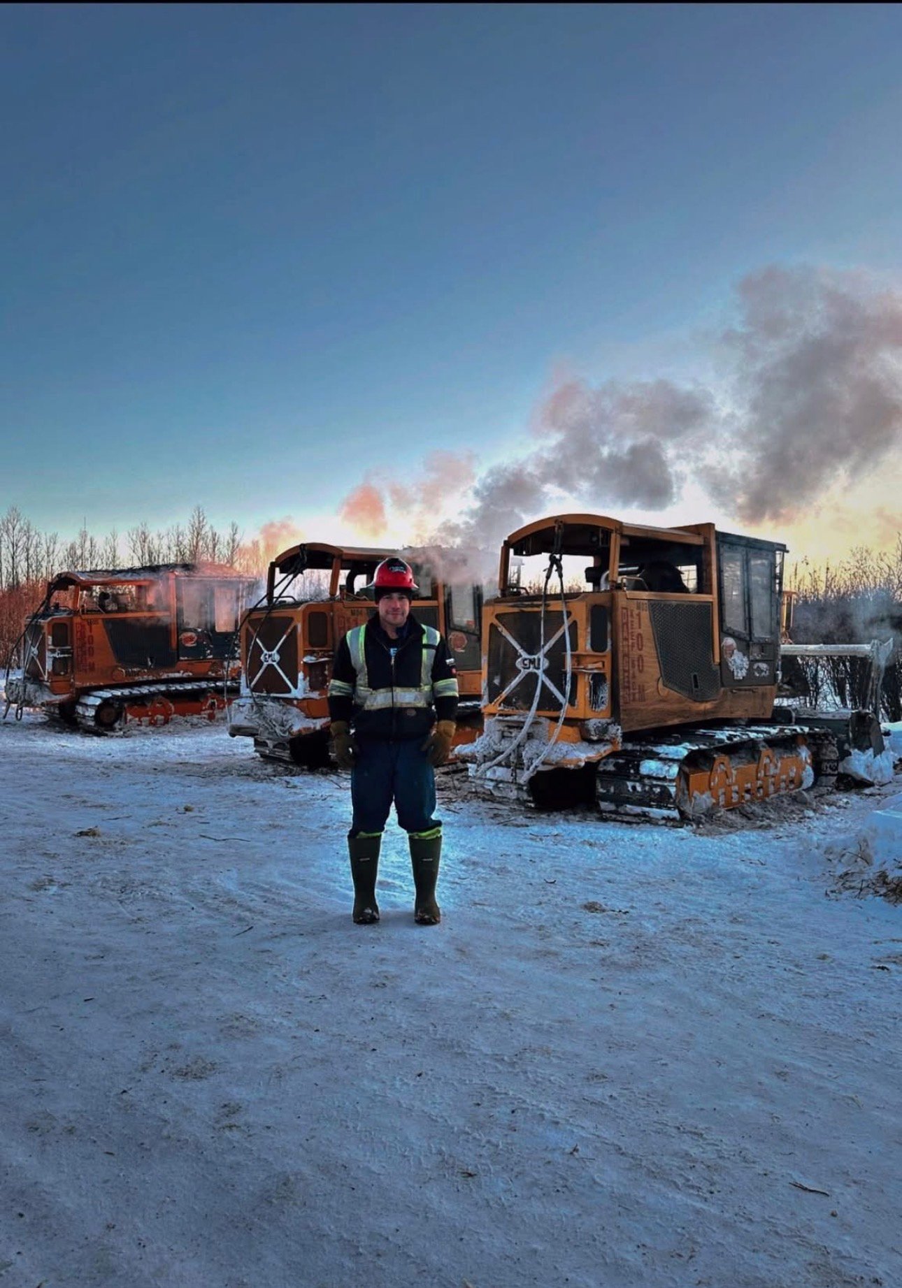 Cardinal Contracting equipment and crew Alberta