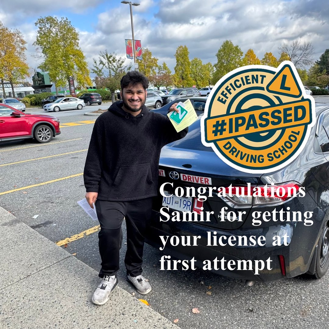 Success story from Efficient Driving School student