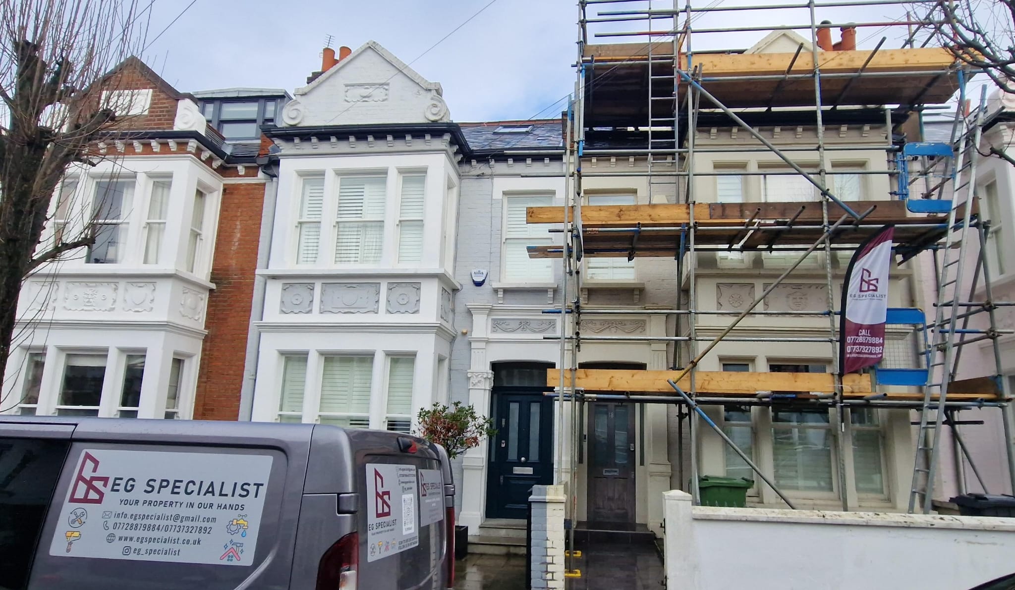 Professional painting work