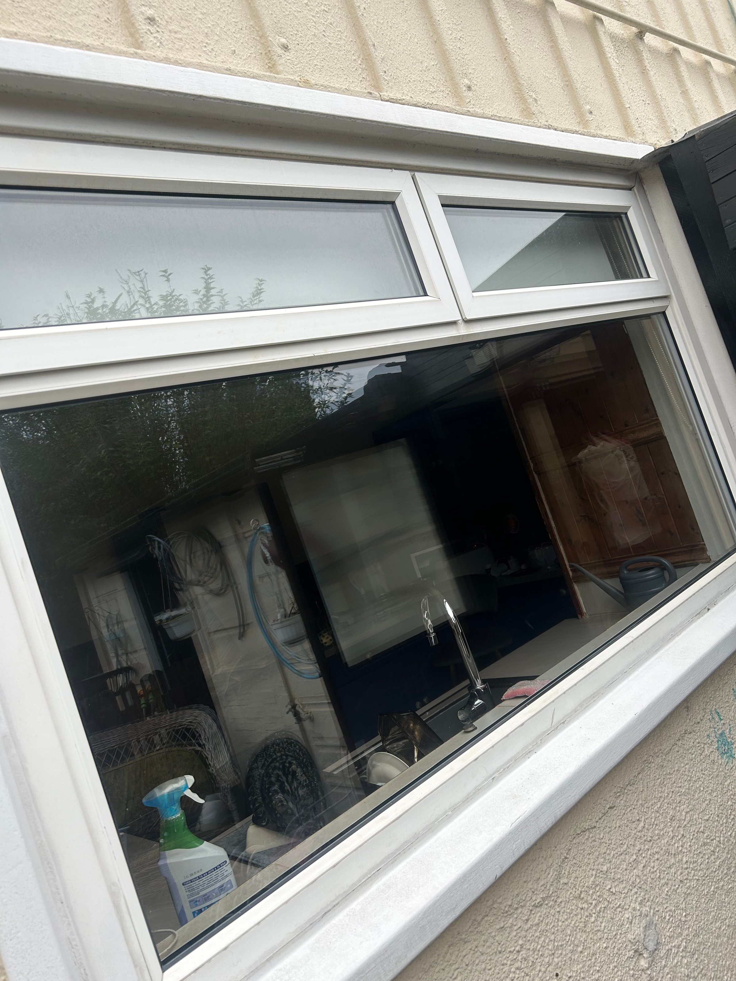 Large Bottom Window Glass Replacement