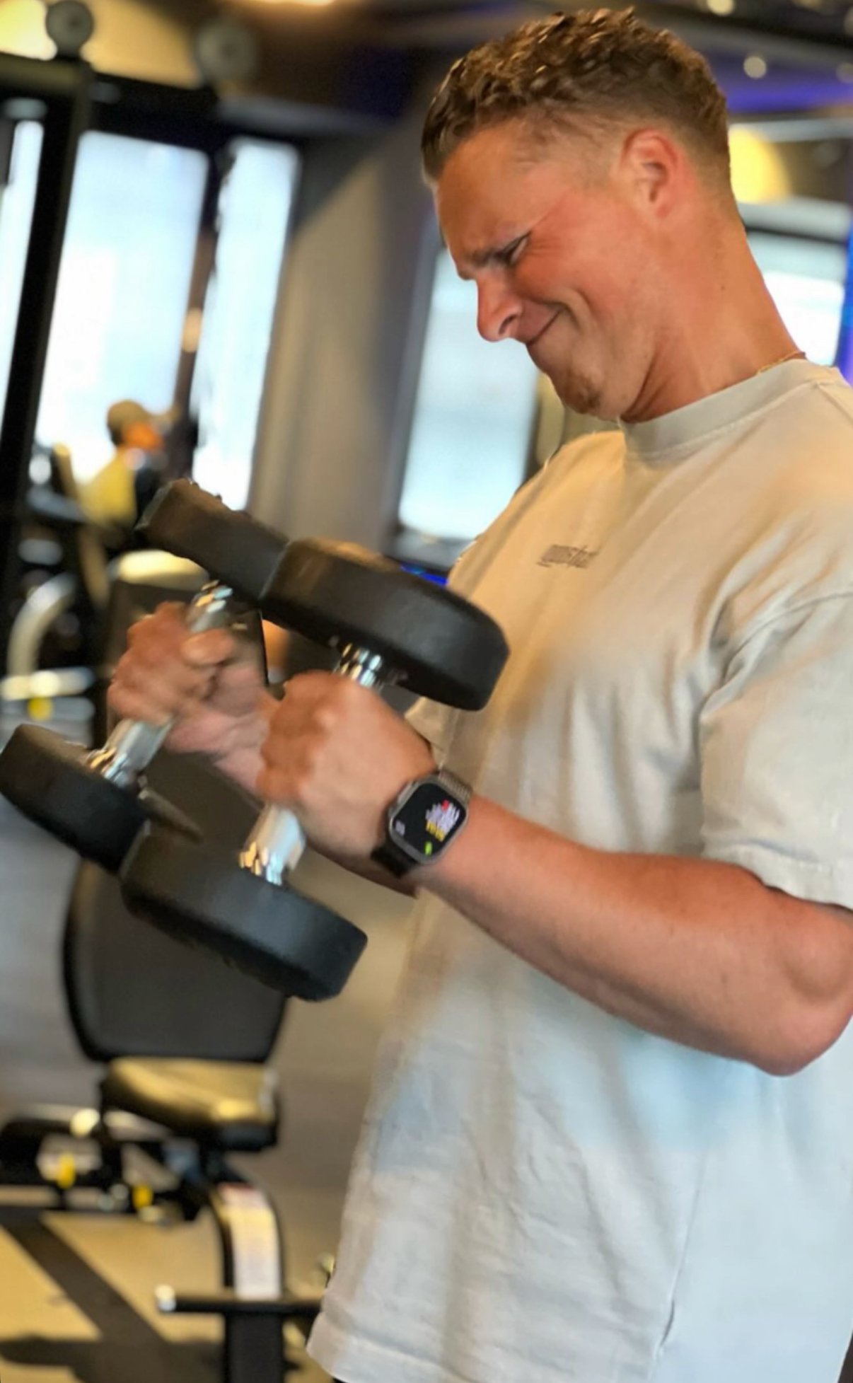 Chris Wagner strength and conditioning training