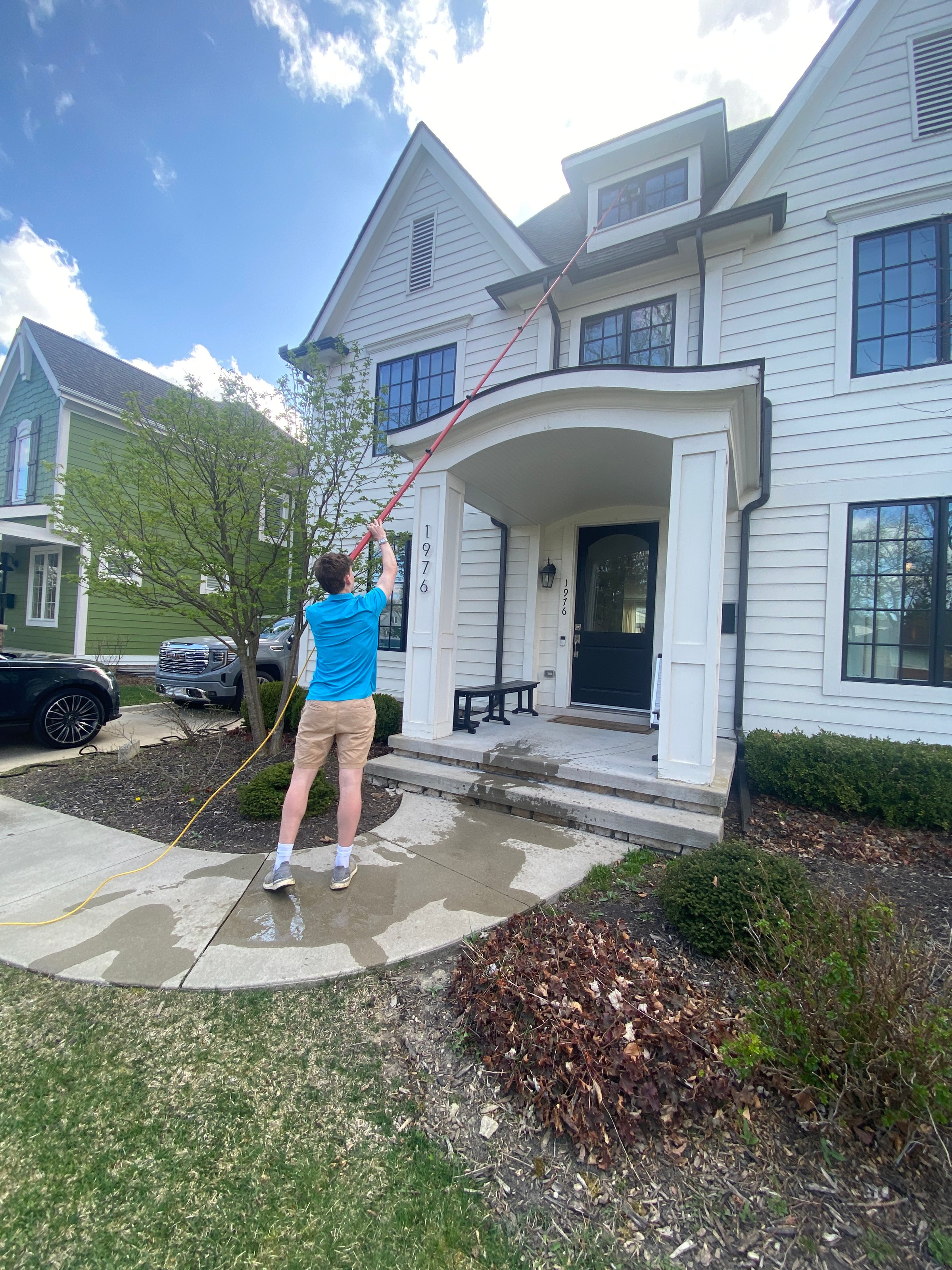 Super Shine Services professional window cleaning work