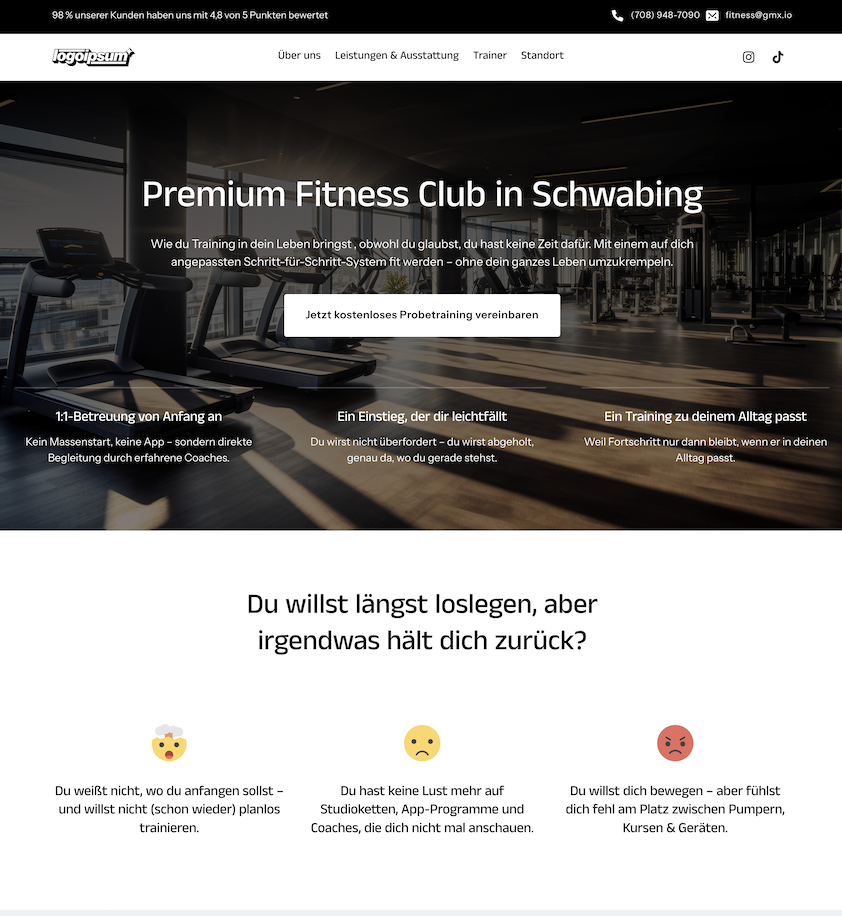 Premium Services Website