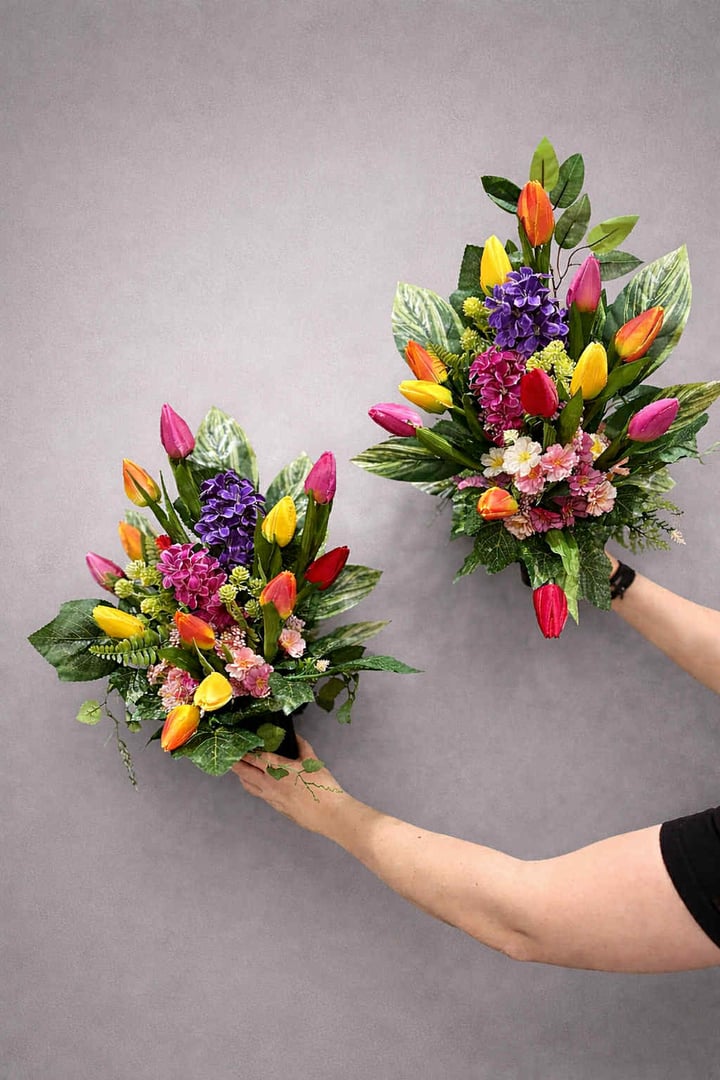 Kompozycja na płytę i do wazonu