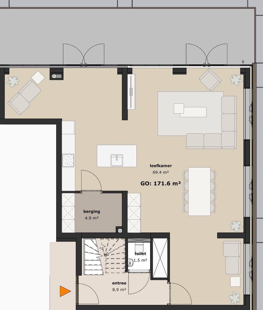 Putgraaf210 - Maisonette 4 Derde Verdieping
