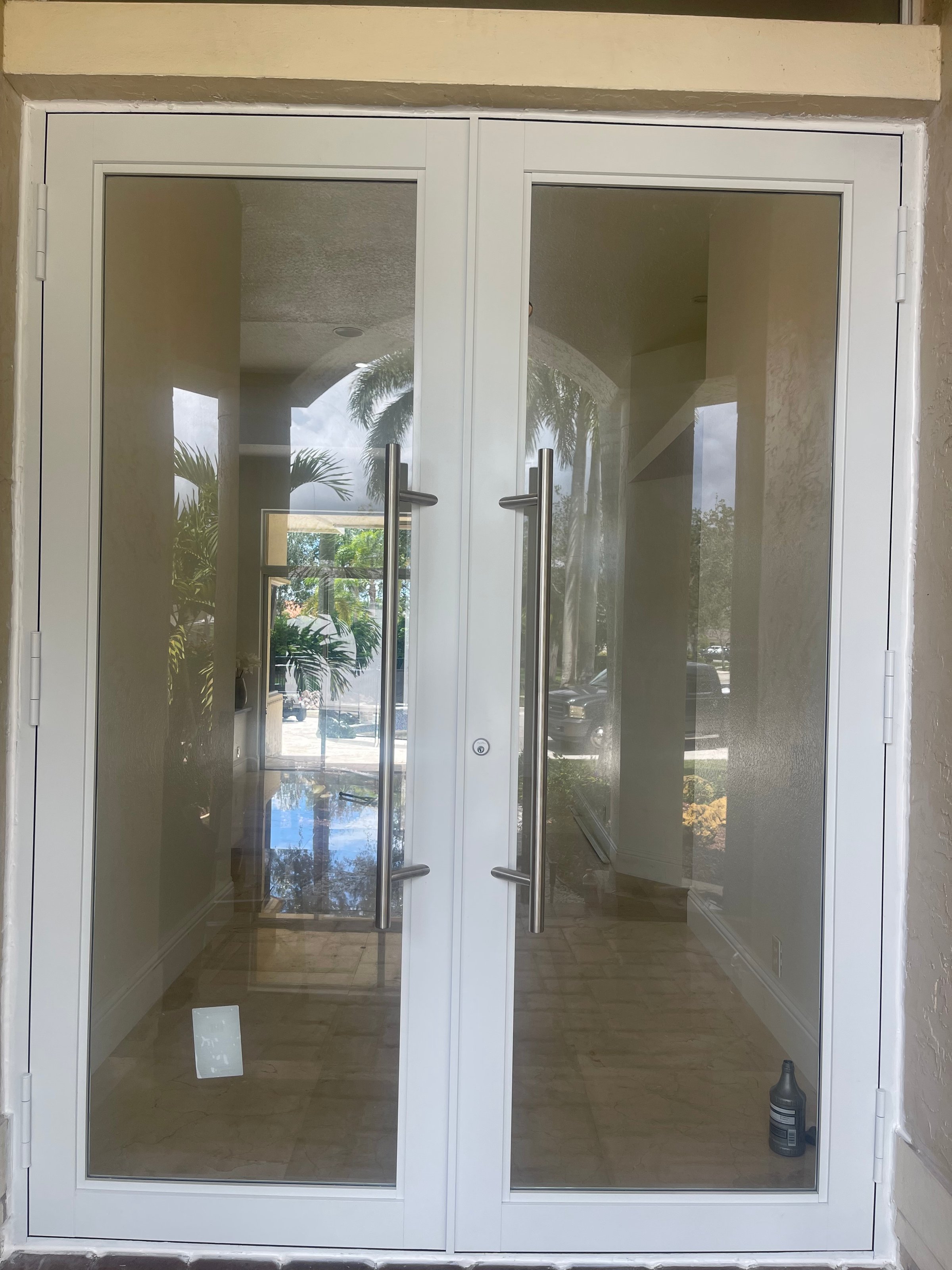 Impact resistant door installation